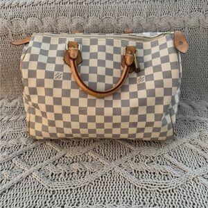 LV speedy 30 Damier Azur